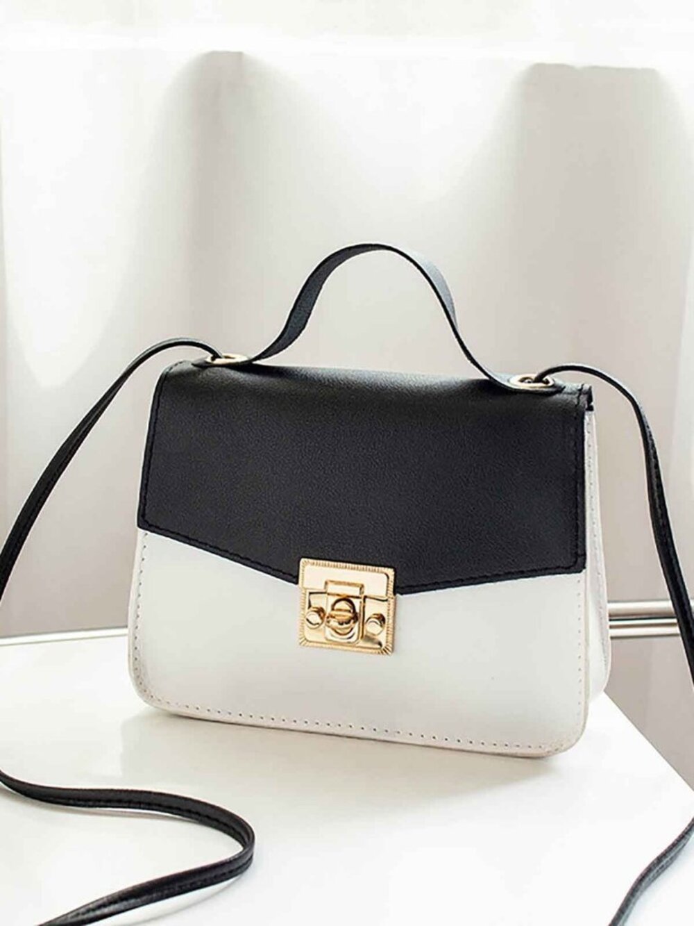 Cute Small Shoulder Handbags Vegan Leather Crossbody Purses for Women